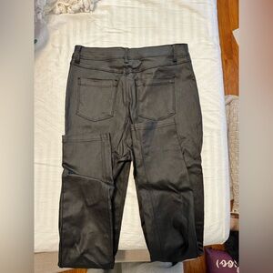 Windsor black leather pants